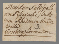 L 01239
<br/>
Label met opschrift
<br/>
<em>Escher von der Linth, Johannes Conrad (1767-1823)</em>